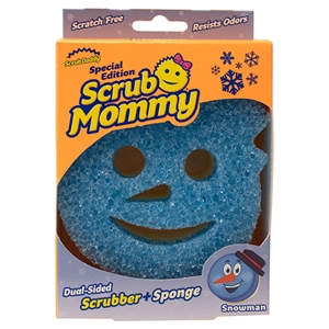 Scrub Daddy / Scrub Mommy Special Edition Kerst / Blue Snowman spons