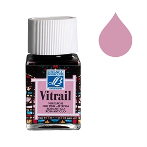 Lefranc Bourgeois Vitrail glas & porseleinverf 374 / ancient pink / 50 ml