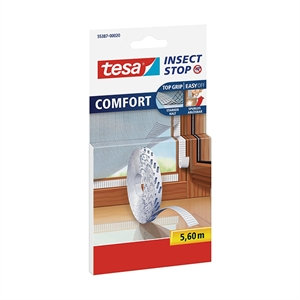 Tesa vliegenhor Insect Stop / comfort / klittenband navulrol / 9 mm x 560 cm
