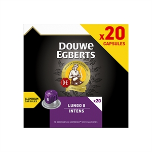 Douwe Egberts Lungo Intens koffiecups / 20 stuks