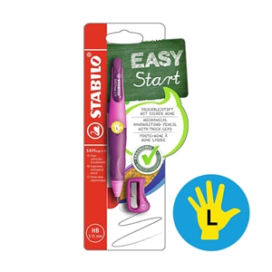 Stabilo Easy Ergo vulpotlood / linkshandig / roze / 3,15 mm