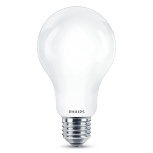 Philips E27 led-lamp / 17.5W (150W) / mat / helder wit / peermodel