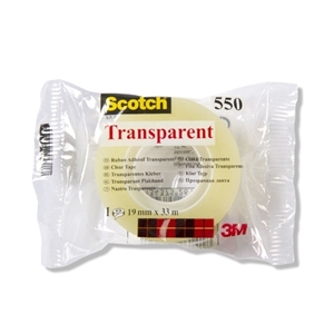 3M scotch tape / transparant / 19mm x 33m