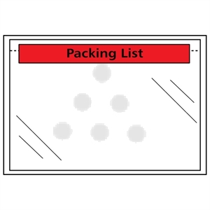 Raadhuis 310301 paklijst envelop / bedrukt / zelfklevend / DL / 225mm x 122mm / 1000 stuks