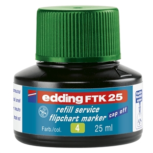 Edding FTK 25 navulling / flipchart marker / groen / 25ml
