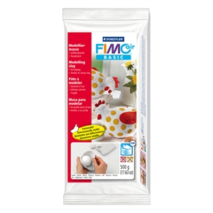 Fimo 8100-0 klei air / wit / 500 gram