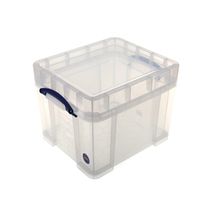 Really Useful Box opbergdoos / polypropyleen / transparant / 35 liter XL