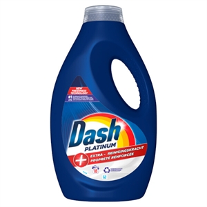 Dash Platinum Vloeibaar Wasmiddel / Extra Reinigingskracht / 810 ml / 18 wasbeurten