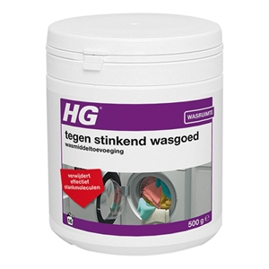 HG wasmiddeltoevoeging tegen stinkend wasgoed / 500 gram