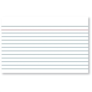 Kangaro systeemkaart / gelinieerd / 148 mm x 105 mm / 100 stuks