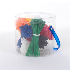 Tiewrap 0990205 kabelbinder / diverse kleuren / 900 stuks