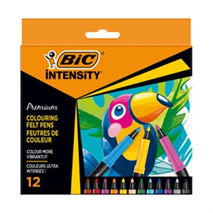 BIC Intensity Premium viltstiften / 12 stuks