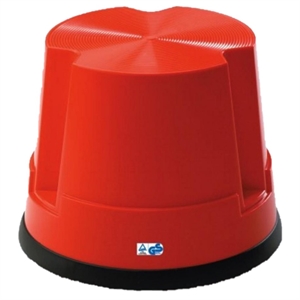 Twinco 62004 TWIN easy step opstapkruk / kunststof / rood