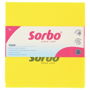 Sorbo Sorbonettes / geel / 38 x 40 cm / 5 stuks