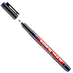Edding 142M OHP marker / blauw / ronde punt / 1 mm