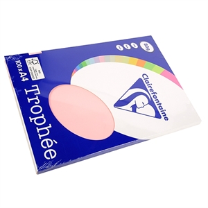 Clairefontaine papier / roze / A4 / 80 gr. / 100 vel