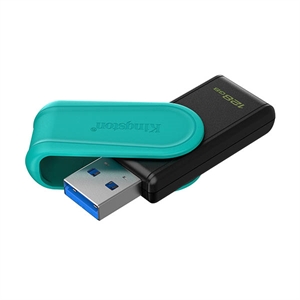 Kingston DataTraveler Exodia S USB 3.2-stick / 128GB / zwart/turquoise