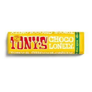 Tony's Chocolonely chocoladereep / Melk Noga / 47 gram