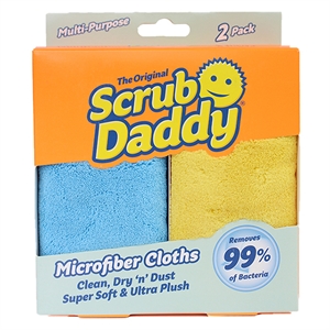 Scrub Daddy / microvezel doekjes / 2 stuks