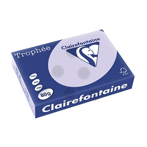 Clairefontaine papier / lila / A4 / 80 gr. / 500 vel