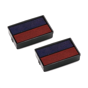 Colop E/10 inktkussen / 2-kleurig / 2 stuks