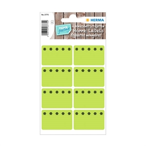 Herma 3775 diepvriesetiketten / 26 x 40 mm / fluorgroen / 48 etiketten