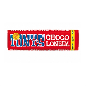 Tony's Chocolonely chocoladereep / Melk / 50 gram