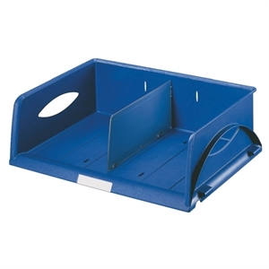 Leitz 52300035 standaard Sorty opbergbak / A4 maxi / kunststof / blauw
