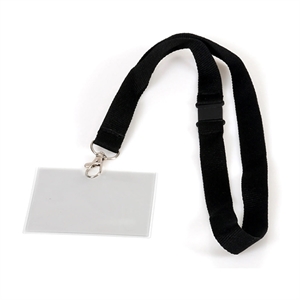 Europel 121280 naambadge met textielkoord | 90 x 60 mm | 5 stuks