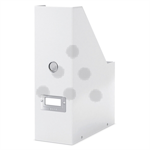 Leitz 6047 tijdschriftencasette / PP gelamineerd hardboard / wit