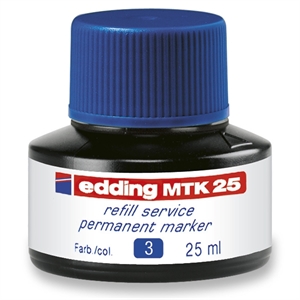 Edding MTK 25 navulling / blauw / 25 ml