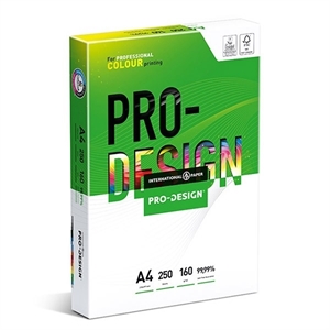 Pro-Design papier A4 / wit / 250 vel / 160gr. / 1 pak