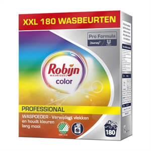 Robijn Professional Waspoeder / Color / 8 kg / 180 wasbeurten