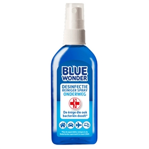Blue Wonder desinfectie reiniger spray onderweg / 100 ml