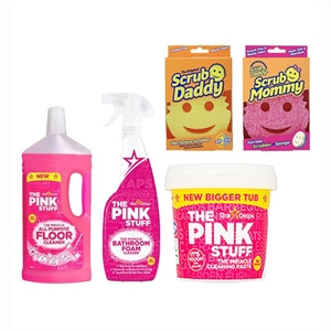 The Pink Stuff & Scrub Daddy / Schoonmaakset