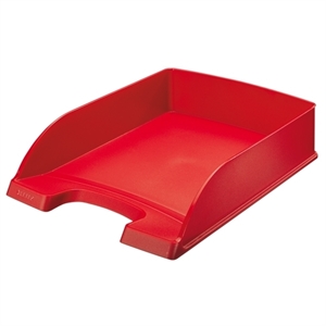 Leitz 5527 brievenbak plus / middel hoog / rood / 5 stuks