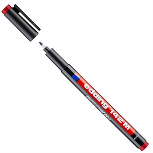 Edding 142M OHP marker / rood / ronde punt / 1 mm