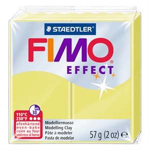 Fimo 8020-106 klei effect / boetseerklei / citrine / 57 gram