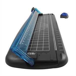 Westcott AC-E15804 rolsnijmachine / zwart/blauw / A4-formaat / tot 10 vellen