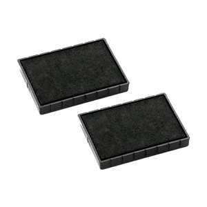 Colop E/38 inktkussen / zwart / 2 stuks