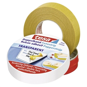Tesa 5338 tape / dubbelzijdig / schutlaag / 15 mm x 10 m