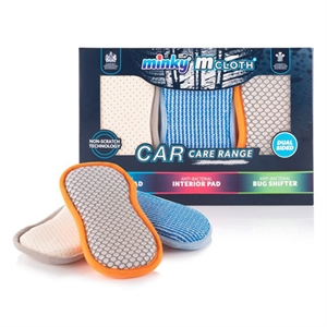 Minky M-Cloth schoonmaakpad / Anti-Bacterieel / Auto / 3-pack giftbox