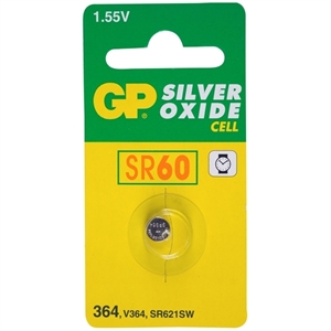GP knoopcel batterij SR60 / GP364 / zilveroxide / 1 stuk