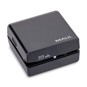 Maul 7561890 elektrische briefopener / kunststof / rvs / zwart