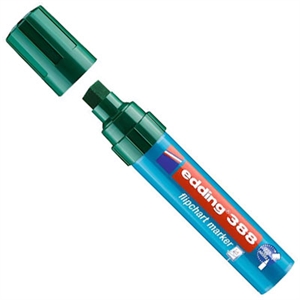 Edding 388 flipchart marker / groen / beitelvormige punt / 4-12mm
