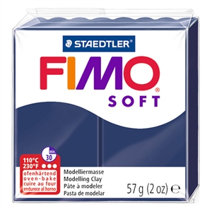 Fimo 8020-35 klei soft / boetseerklei / windsorblauw / 57 gram