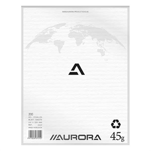 Aurora 204U kladblok / blanco / 210 x 270 mm / 45 gr. / 200 vel