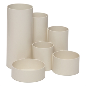 Maul 4115602 MAULtubo pennenhouder / wit / gerecycled kunststof / 6 vakken