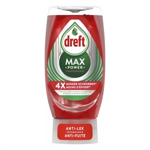 Dreft Max Power afwasmiddel / Pomegranate / 370 ml