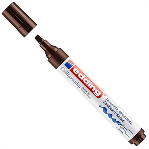 Edding 1455 kalligrafiepen / donkerbruin / 1-5 mm